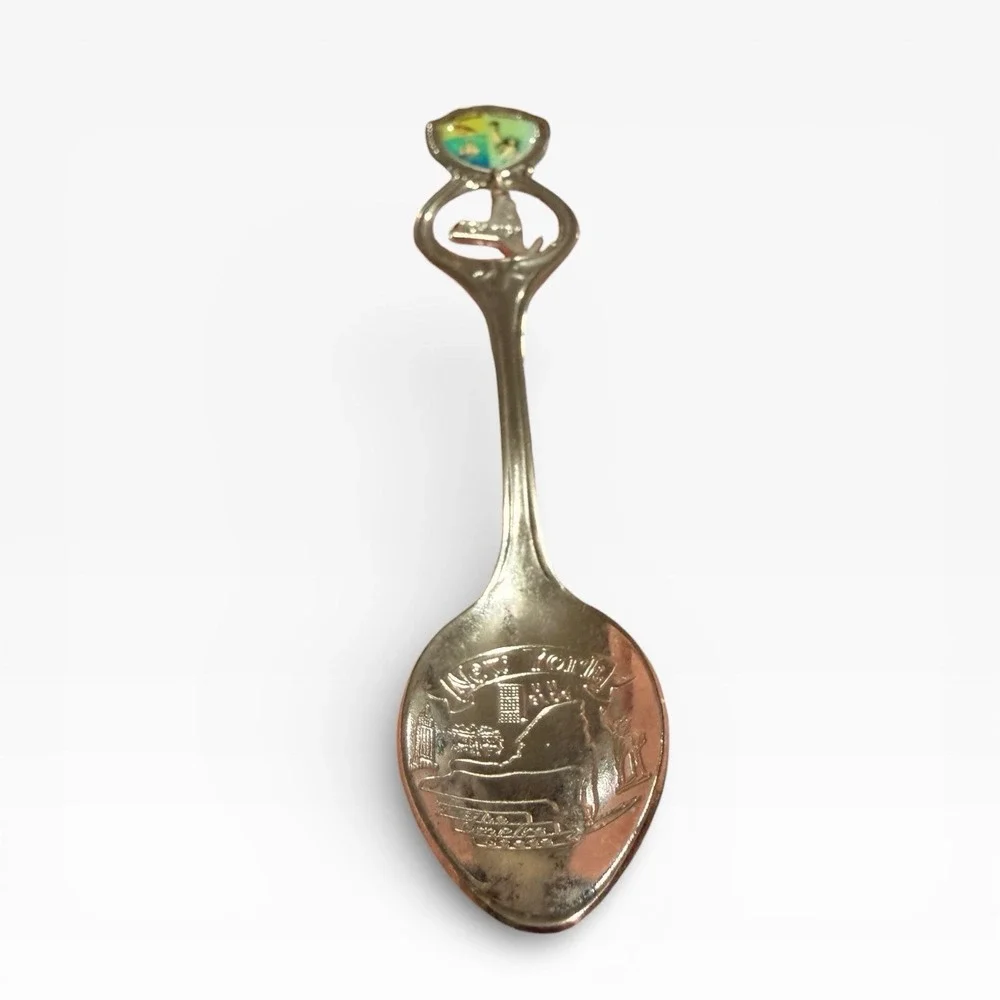 Lot of (2)‎ New York State Souvenir Spoons Collectible